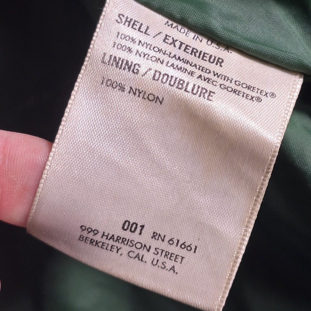 Vintage 1985 US Army ECWCS Gore-Tex Woodland Camo Parka Jacket Medium Made in... - Picture 12 of 16